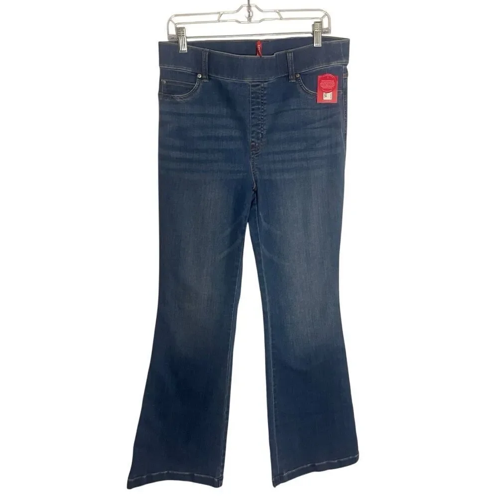 NWT Spanx Flare Jeans Vintage Indigo Women’s Size XL